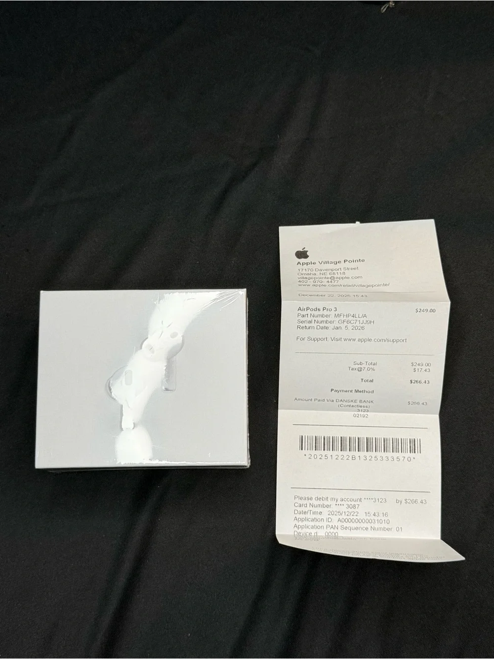 AirPod Pro Gen 3’s Brand New With receipt